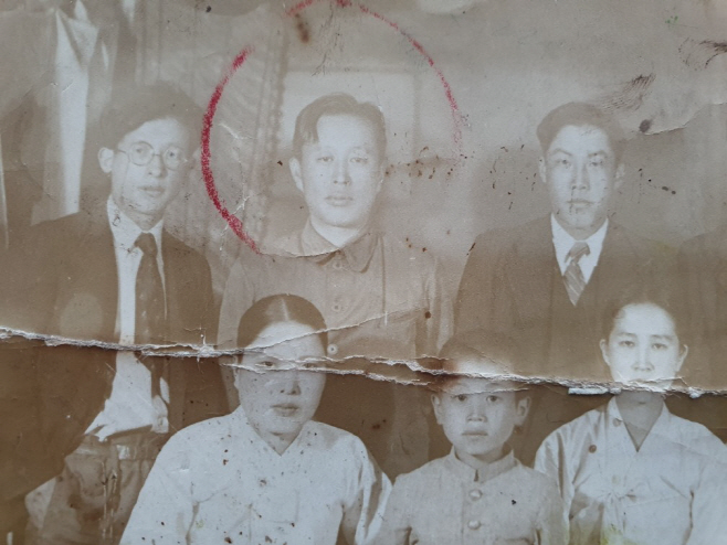 독립운동가 우용현 선생 가족사진
