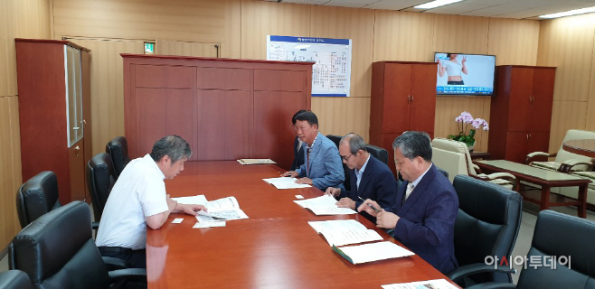 청도군국비확보행안부방문