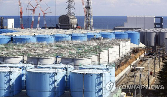 후쿠시마 방사능 오염수 저장탱크