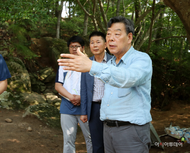 가세로 태안군수, 태안3대대 이전 논의 위해 국방부 방문