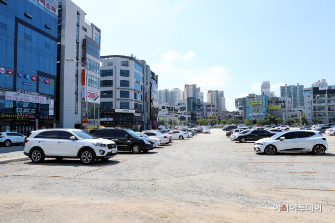 서산시, 호수공원 주차장 조성...96대 주차 가능