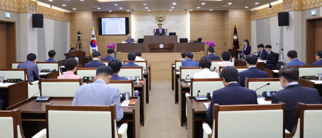 제208회 평택시의회 임시회 개회