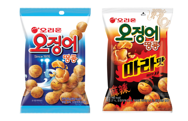 [오리온 사진자료] 오리온 오징어땅콩 제품 이미지