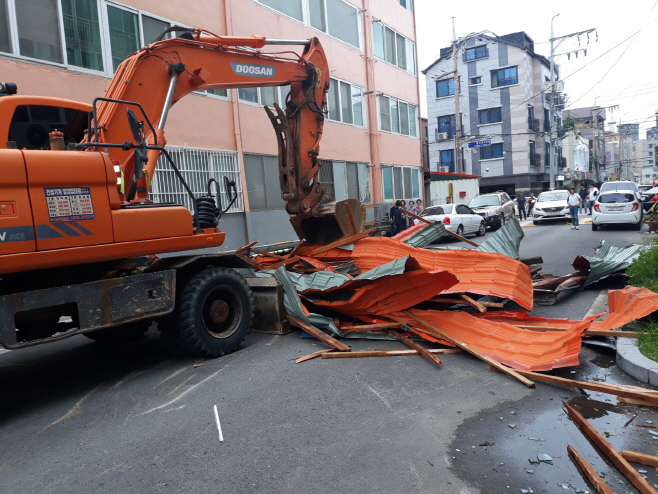 평택시, 태풍 링링 피해 추석 전 복구에 총력