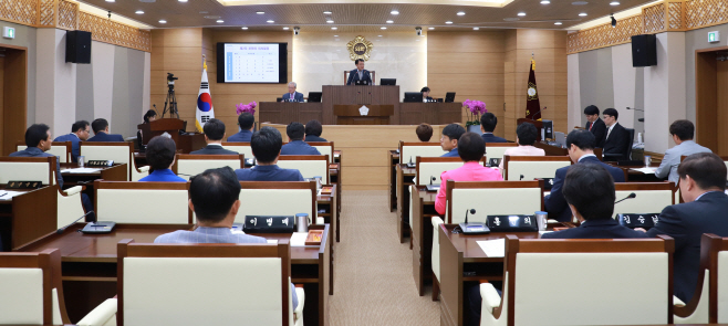 평택시의회, 제208회 임시회 폐회