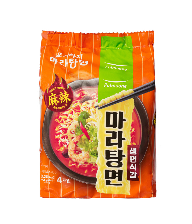 [사진1] 풀무원 생면식감 포기하지 마라탕면 리뉴얼 패키지