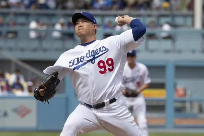 Rockies Dodgers Baseball <YONHAP NO-1207> (AP)