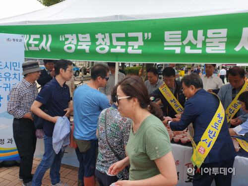청도수성못페스티벌아이스홍시시식행사