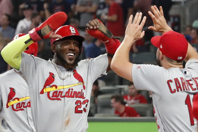 NLDS Cardinals Braves Baseball <YONHAP NO-1501> (AP)