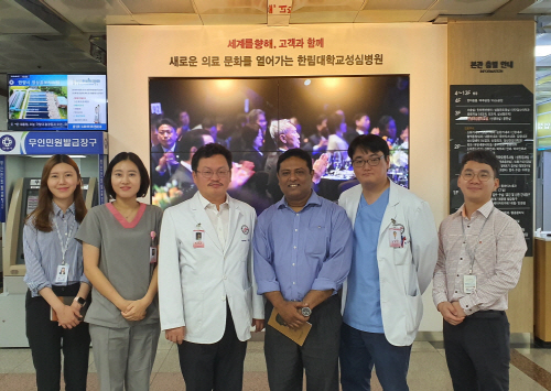 한림대학교성심병원, 장기조직기증 시스템 해외의료진에 전수