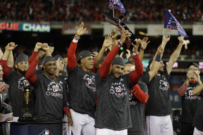 NLCS Cardinals Nationals Baseball <YONHAP NO-2655> (AP)