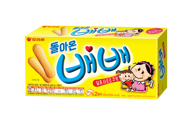 [오리온 사진자료] 오리온, ‘배배’ 7년 만에 재출시