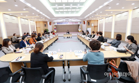 맹정호 서산시장, 여성기업인과의 간담회 가져