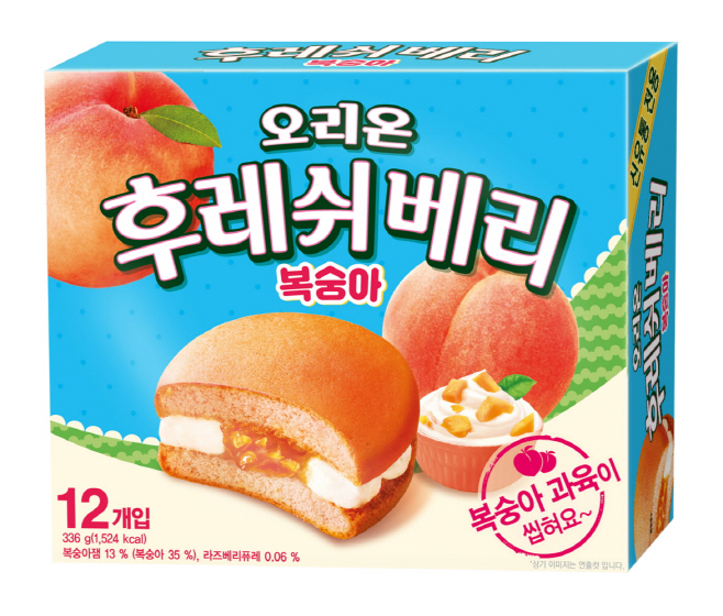 [오리온 사진자료] 오리온, 후레쉬베리 복숭아 출시