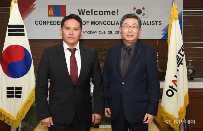 몽골기자협회 본사 방문 간담회1
