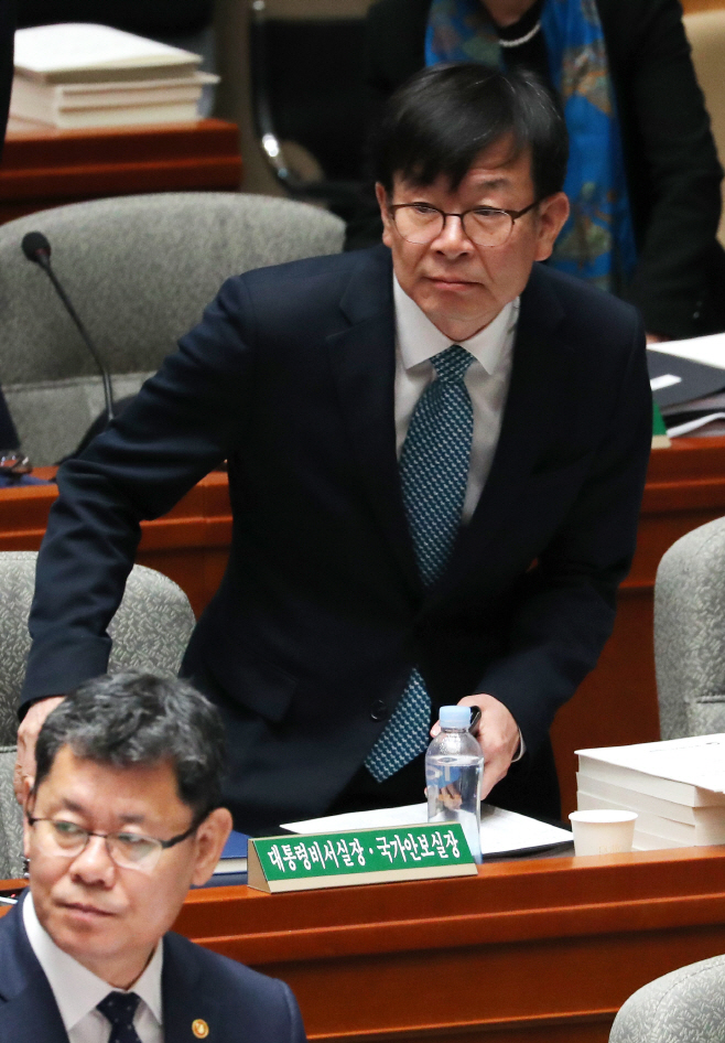 예결위 참석하는 김상조 청와대 정책실장