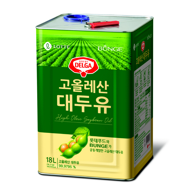 사진1. 롯데 고올레산 대두유
