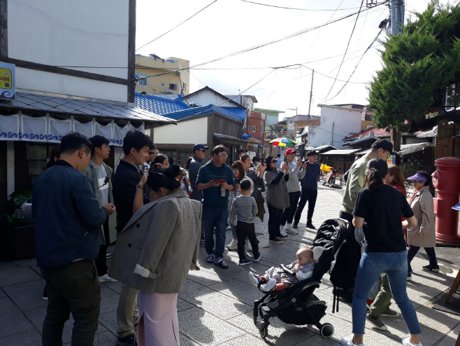 '동백꽃 필 무렵'의 촬영지인 구룡포 일본인 가옥거리를 찾은