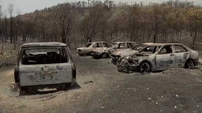 Australia Wildfires <YONHAP NO-3214> (AP)