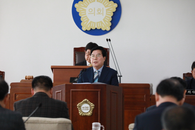 유두석 시정연설