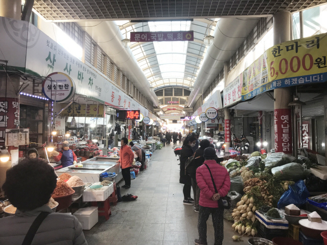 중앙신시장 전경
