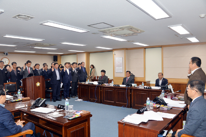 2019년도 행정사무감사 돌입(총무위