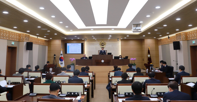 평택시의회 제210회 제2차정례회 2차본회의 개최