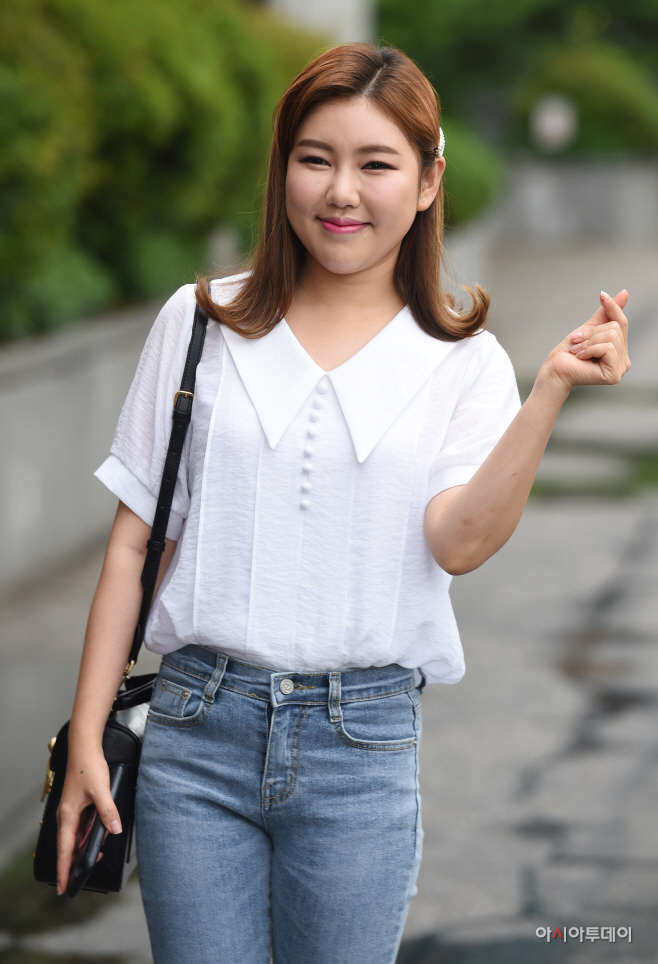 [포토] 송가인, 하트 뿅뿅