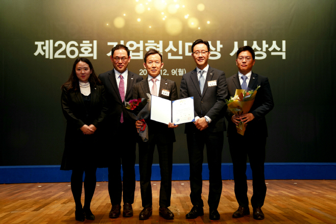 미래에셋대우 기업혁신대상 대통령상 수상