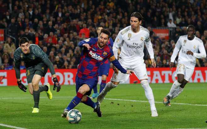 SOCCER-SPAIN-FCB-MAD/REPORT <YONHAP NO-2530> (REUTERS)