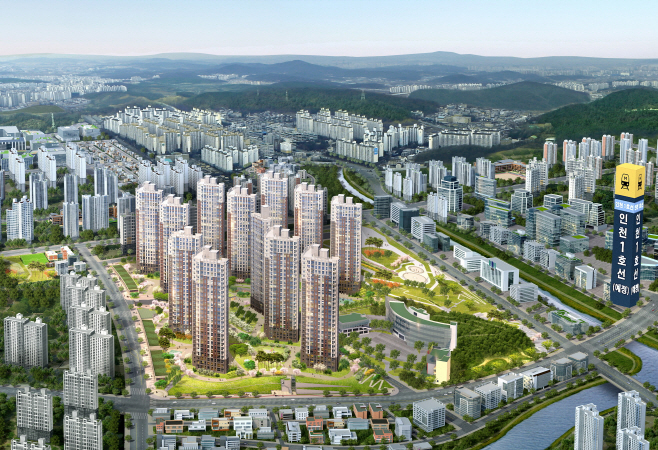 [첨부이미지 01] 검단파라곤 센트럴파크 조감도
