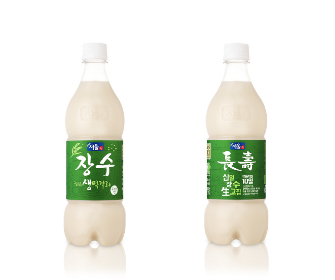 [사진자료] 무색 페트병으로 교체된 장수 생막걸리_1
