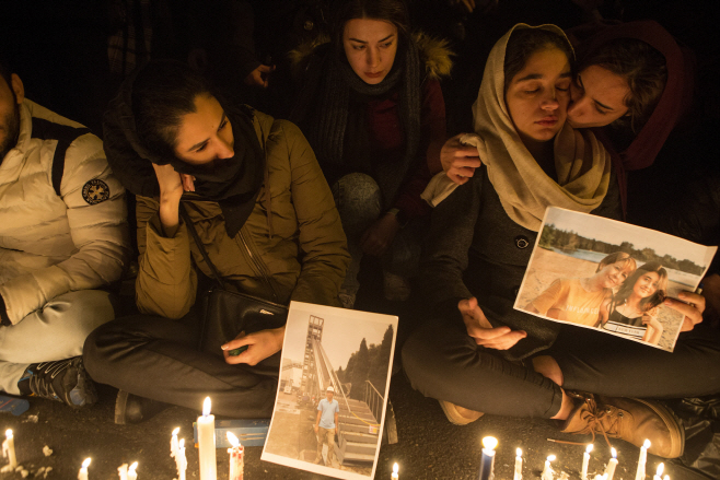 IRAN-TEHRAN-AIR CRASH-MOURNING CEREMONY