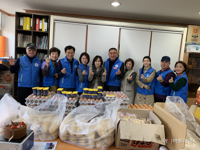 구리시, 축복봉사단과 취약 계층 10가정 후원 연계