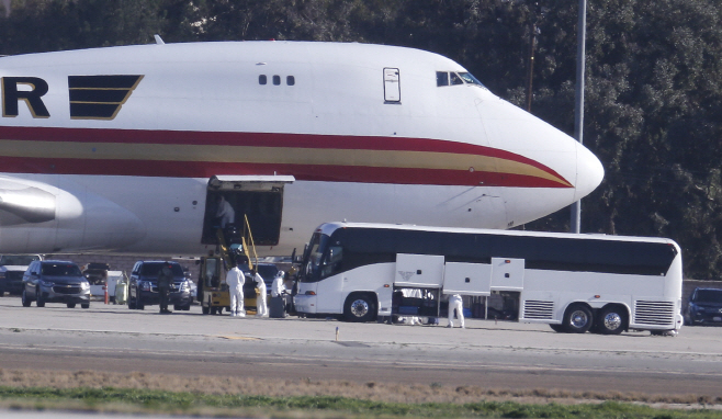China Outbreak US Plane