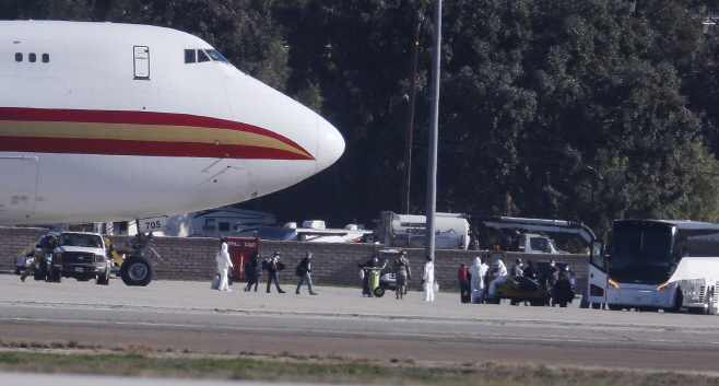 China Outbreak US Evacuees