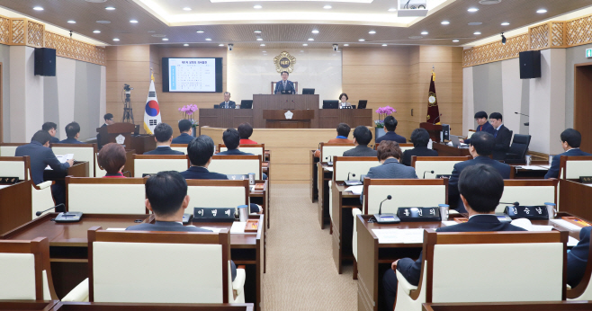 평택시의회 제211회 임시회 개회