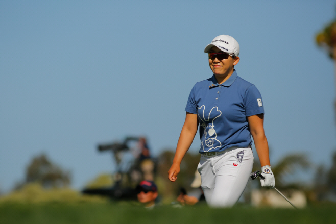 신지애, LPGA 출전<YONHAP NO-3759>