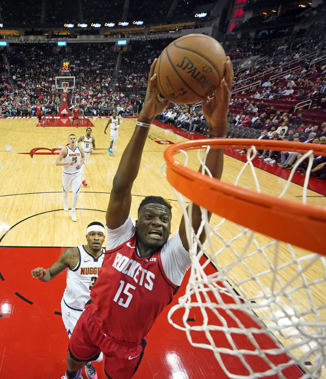 Nuggets Rockets Basketball <YONHAP NO-5199> (AP)