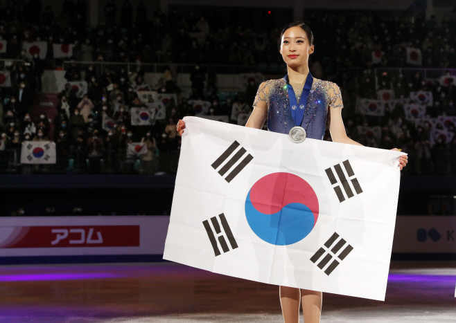 유영, 김연아 이후 11년만의 메달<YONHAP NO-2375>