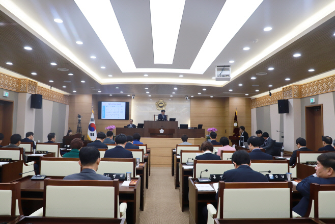 제211회 평택시의회 임시회 폐회