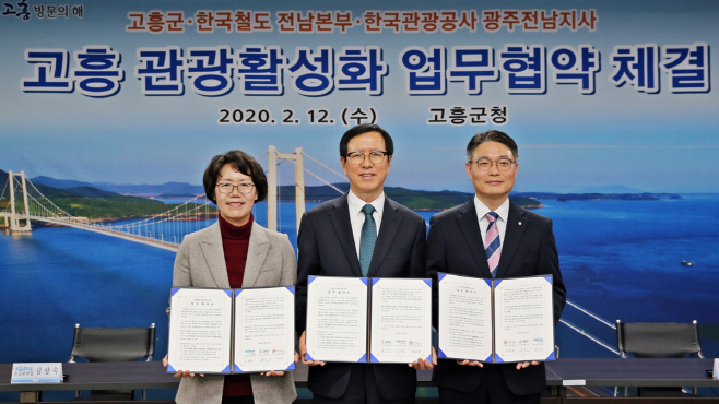 2020 고흥 방문의 해 성공추진 MOU 체결