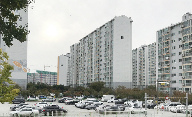 (서산)1104 임시공영주차장 4개소 조성 완료(센스빌아파트)