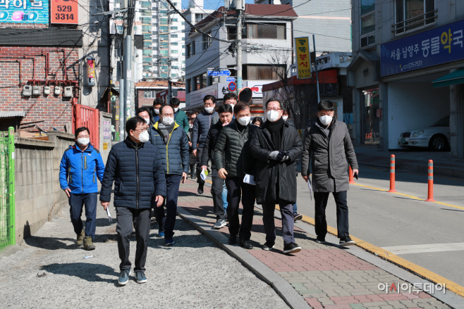 조광한 남양주시장, 구 진건읍사무소 주변 로드체킹