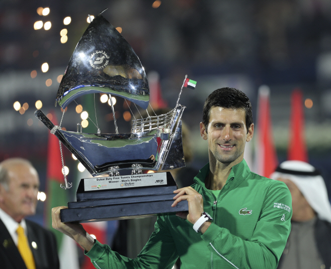 Dubai Tennis <YONHAP NO-0461> (AP)