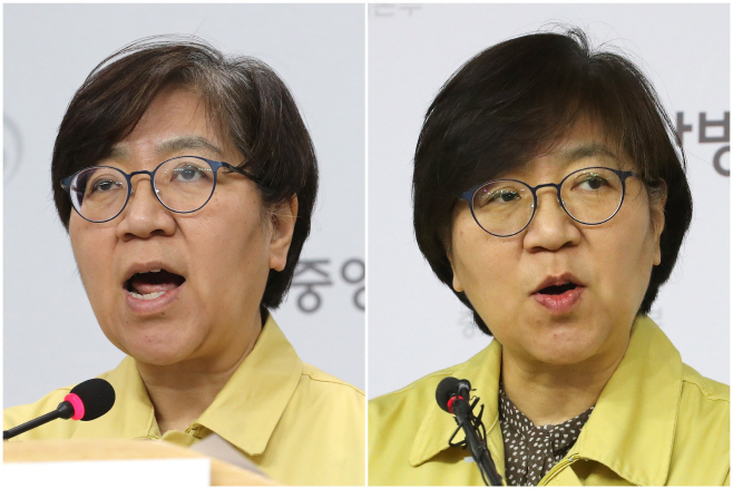 머리 커트하고 수척해진 정은경 질병관리본부장