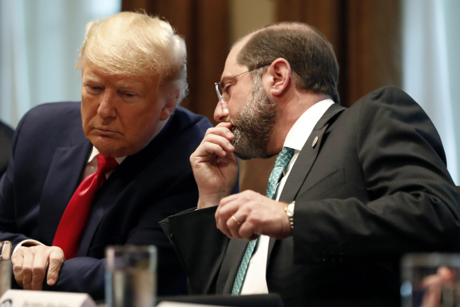 APTOPIX Trump Virus Outbreak