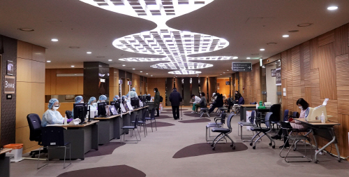 서울성모병원 안심진료소 전경