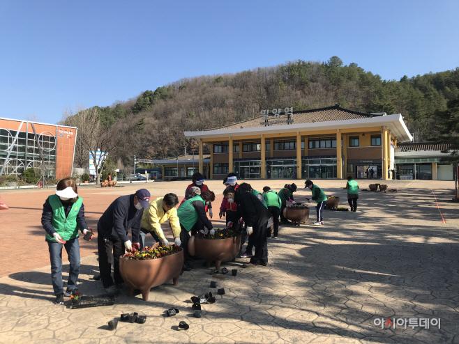 20200311-새봄맞이 봄꽃 식재