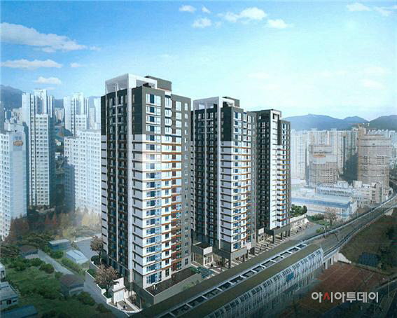 동부건설 부산 재송역 오피스텔 투시도_200313